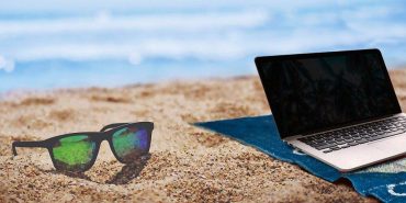 Summer, Beach, Home, Assembly, Laptop, Lenses, Bloggers