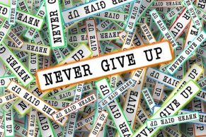 Never, Give Up, Auto Task, Continue, Perseverance