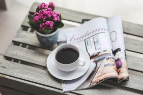 Coffee, Magazine, Newspaper, Read, Reading, Free Time